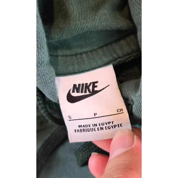 Nike Sport & Sanctuary Wellness Hoodie Sweatshirt Mens Small Green Embroidered - Picture 6 of 14